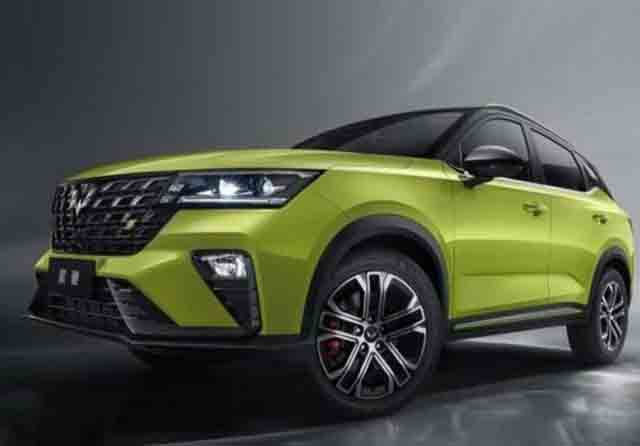 Wuling Alvez mobil bersegmen sport utility vehicle (SUV) ini mempunyai tampilan sporty.