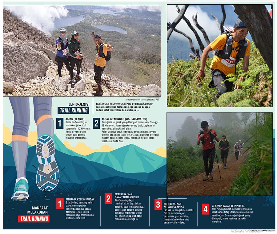 Trail Running, Wahana Refreshing bagi Pelari Alam