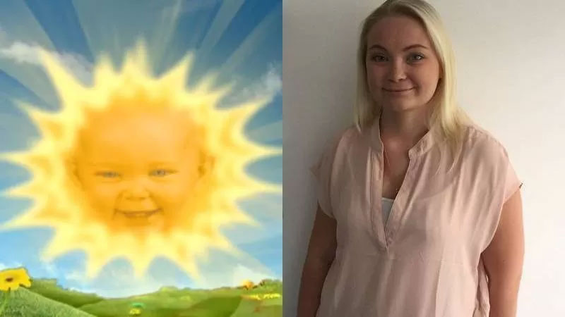 Peran bayi matahari yang tak terlupakan dalam serial anak-anak Teletubbies.