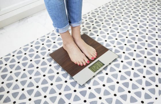 Ilustrasi, tips menurunkan berat badan melalui diet sehat.