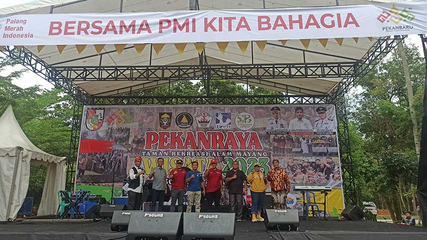 Taman Rekreasi Alam Mayang menggelar Pekan Raya Wisata 2023, Sabtu (1/7/2023). Kegiatan ini berlangsung hingga hari ini, Ahad (2/7/2023).