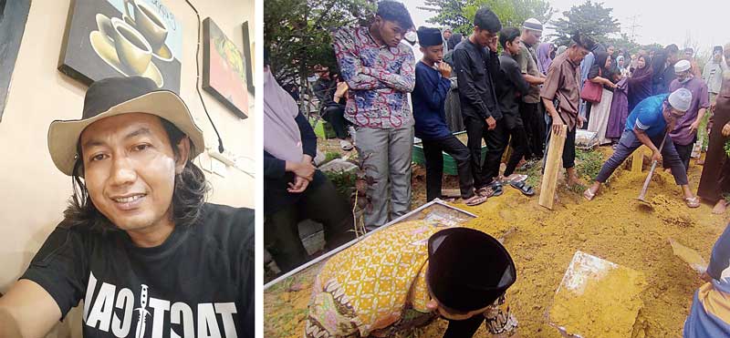 CEO Riau Pos Group Ahmad Dardiri  ikut prosesi pemakaman almarhum Rusdiyanto (Anto Badai) oleh keluarga dan kerabat serta rekan kerja. Rusdiyanto yang merupakan Pemimpin Redaksi RTv dan Ketua IJTI  Riau dimakamkan di TPU Air Hitam, Pekanbaru, Jumat (8/12/