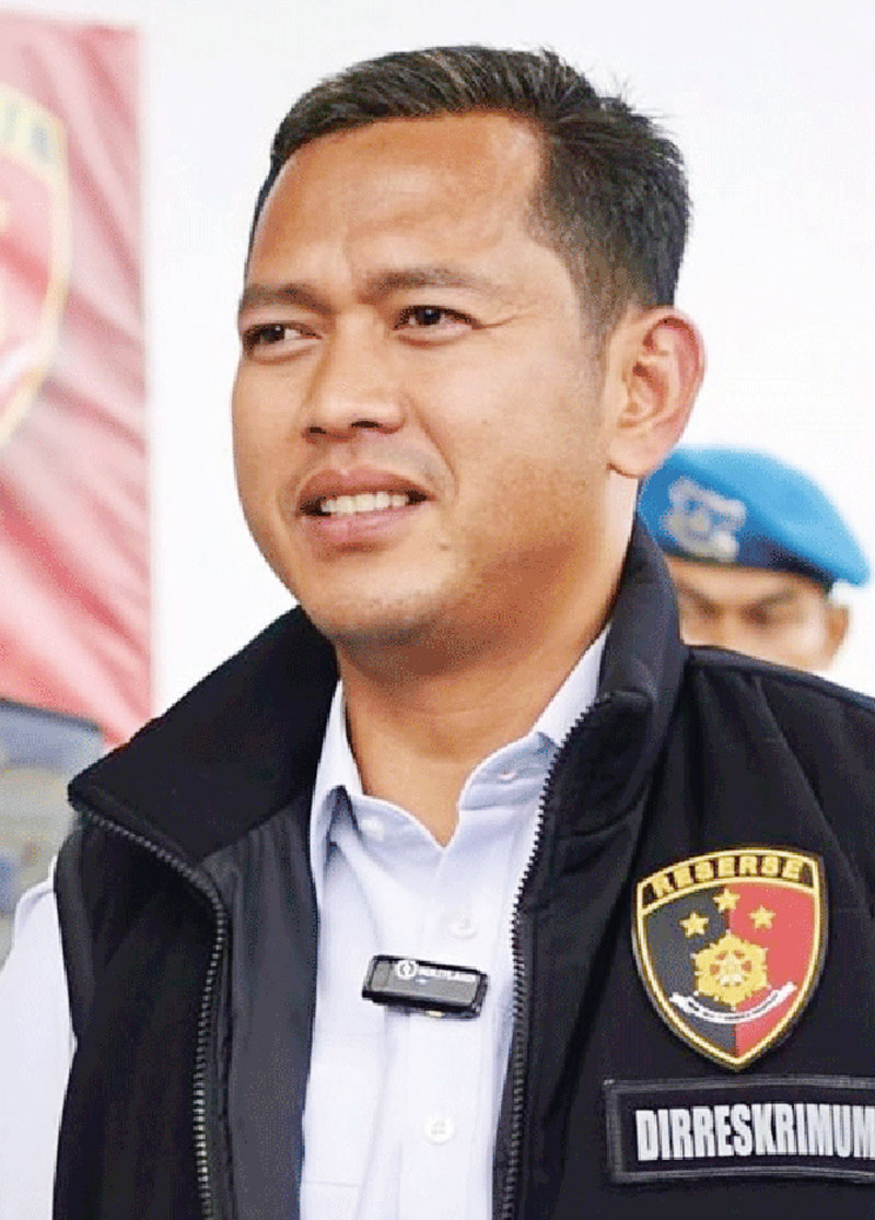 Kombes Pol Asep Darmawan Dirkrimum Polda Riau