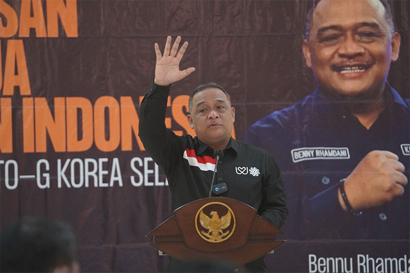Kepala Badan Pelindungan Pekerja Migran Indonesia Benny Rhamdani.