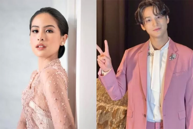 Maudy Ayunda dan Kim Bum.Â 