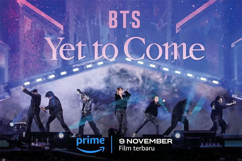 Siap-siap merasakan konser spektakuler BTS: Yet to Come, eksklusif di Prime Video pada 9 November!