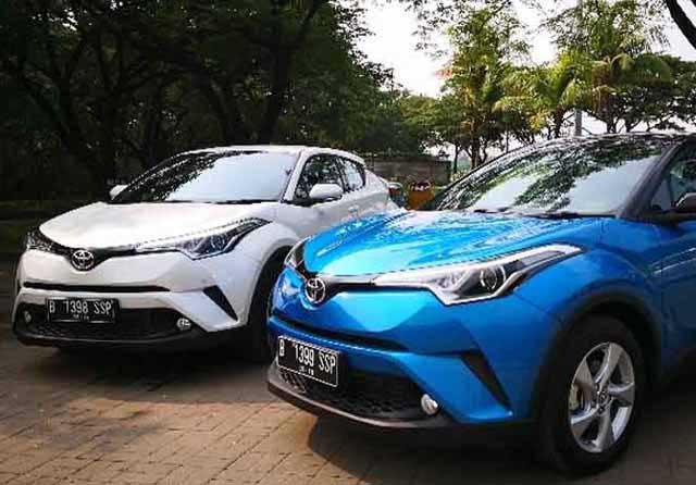 Mobil Toyota C-HR Hybrid (foto/jawapos.com)