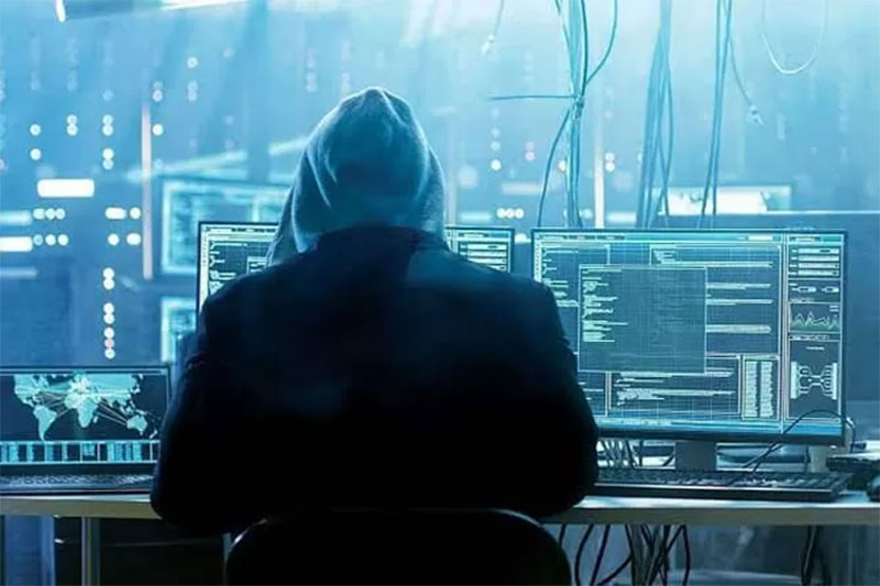 Ilustrasi hacker. Situs kilang minyak terbesar Israel sempat lumpuh dihajar hacker Iran.