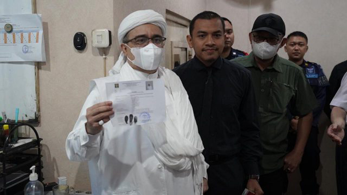 Habib Rizieq bebas hari ini, Rabu (20/7/2022) dijemput pengacaranya, Aziz Yanuar.