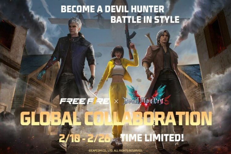 Garena mengumumkan Dante dan Nero dari Devil May Cry 5 akan hadir di Free Fire.