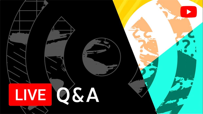 Ilustrasi: Fitur Live Q&A YouTube.