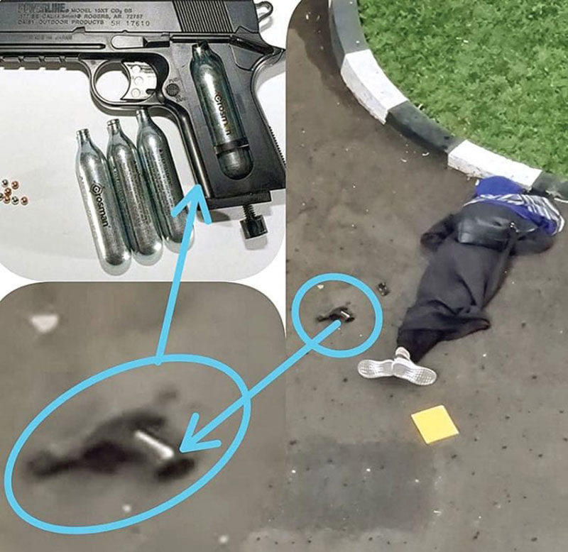 Terduga teroris penyerang Mabes Polri menggunakan senjata airgun. Densus 88 berhasil menangkap penjual airgun yang dipakai terduga teroris ZA tersebut