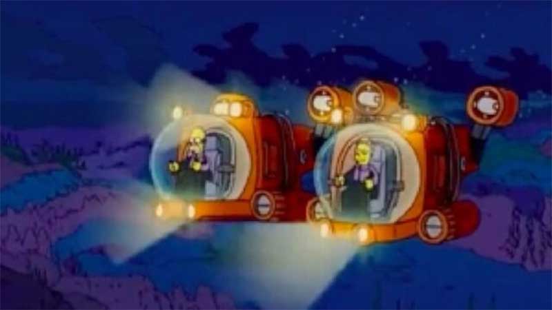 Kecelakaan kapal selam wisata Titanic ternyata sudah diramalkan The Simpson 17 tahun lalu. Ceritanya mirip.
