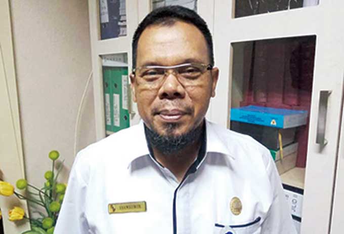 Kepala Dinas Tenaga Kerja (Disnaker) Kota Pekanbaru Syamsuwir SH MIP.