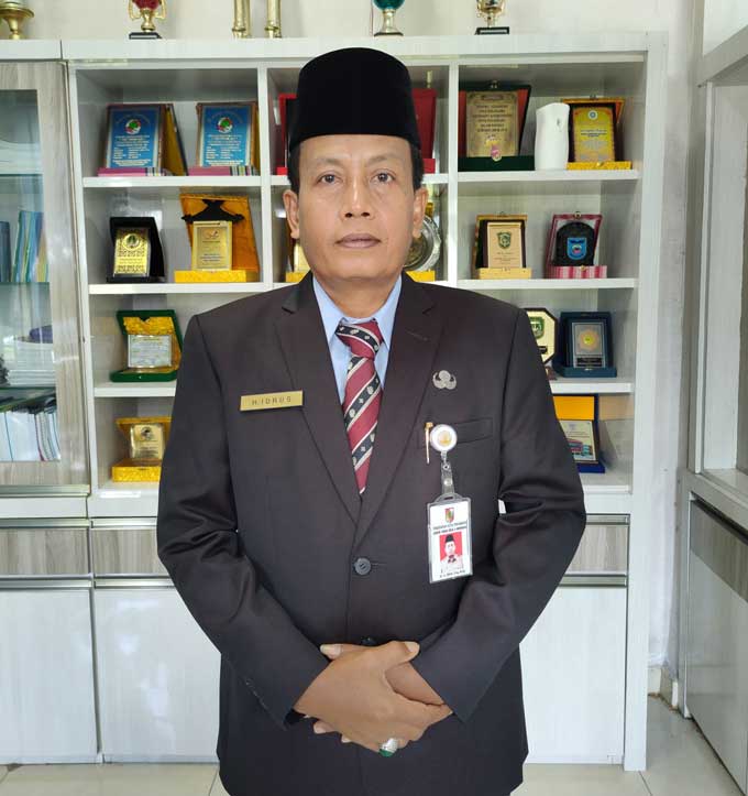 Kepala Dinas Sosial Kota Pekanbaru Dr H Idrus.