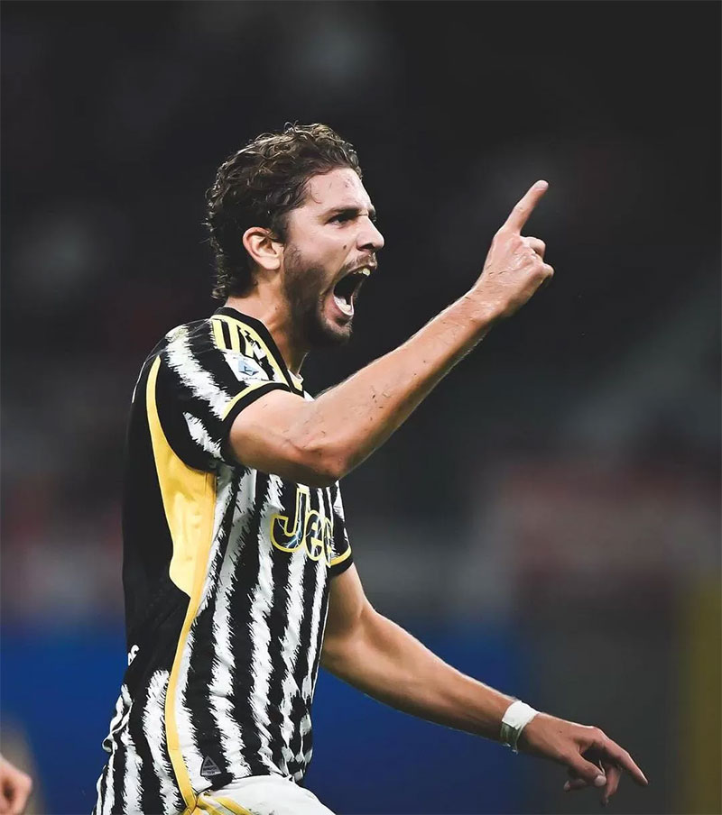 Manuel Locatelli jadi pahlawan Juventus saat mengalahkan tuan rumah AC Milan 1-0 dalam lanjutan Serie A Italia di San Siro, Milan, Senin (23/10/2023) dini hari WIB.