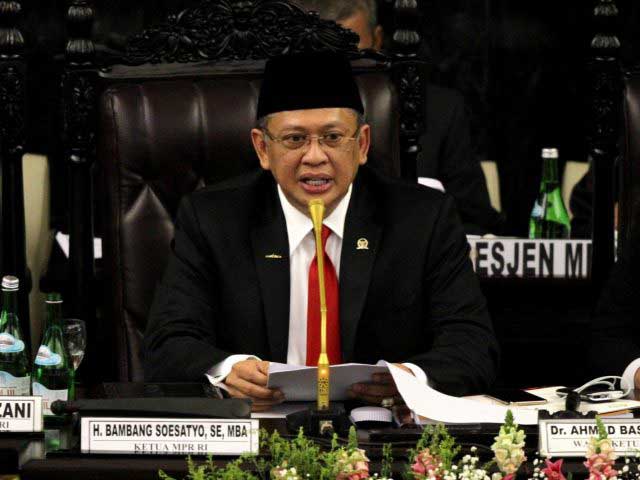 Ketua MPR Bambang Soesatyo (Dery Ridwansah/JawaPos.com )