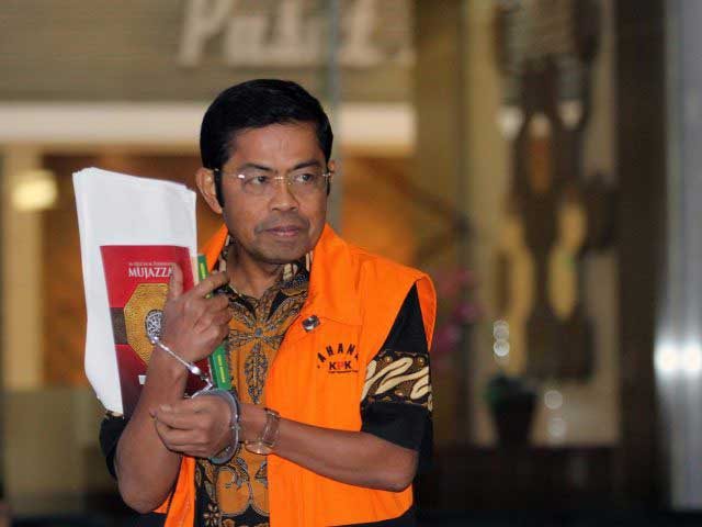 Eks Plt Ketum Partai Golkar Idrus Marham (Fedrik Tarigan/Jawa Pos)
