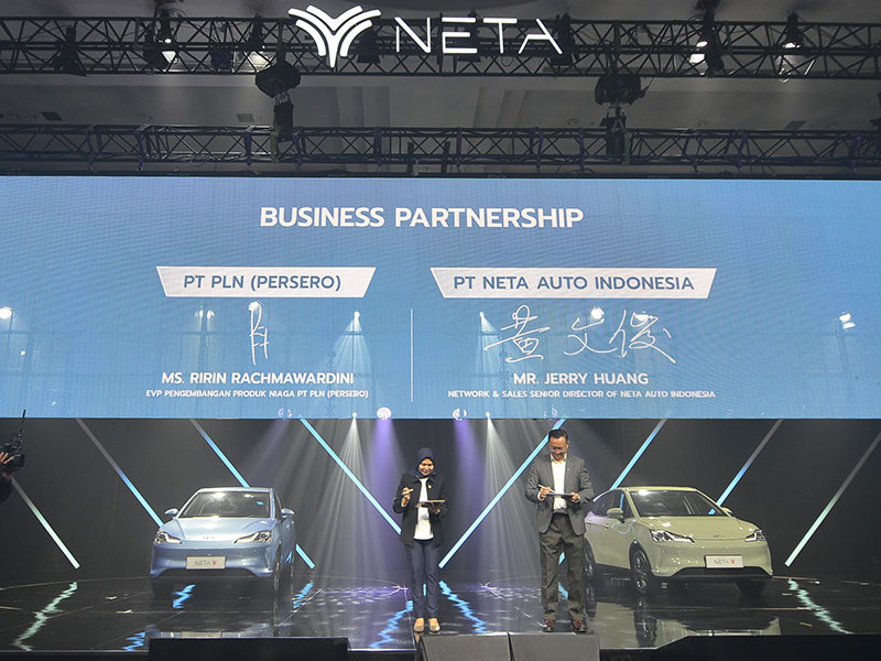 Perusahaan distributor terkemuka mobil listrik PT NETA akan bekerja sama dengan PT PLN (Persero) dalam penyediaan layanan Home Charging dan stasiun pengisian kendaraan listrik umum di Indonesia.