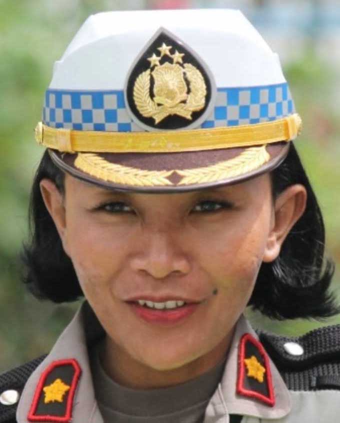 Kasatlantas Polresta Pekanbaru Kompol Birgitta Atvina Wijayanti