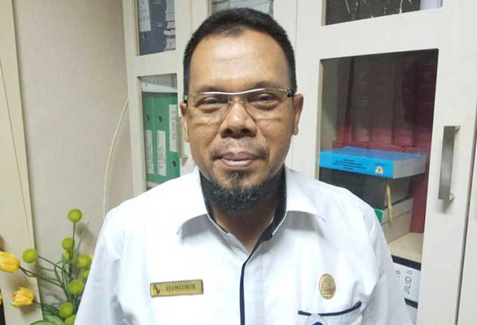 Inspektur Inspektorat Kota Pekanbaru Syamsuwir,