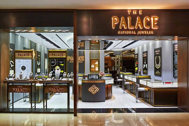 Toko The Palace Jeweler yang tersebar di 25 ibukota provinsi di Indonesia.