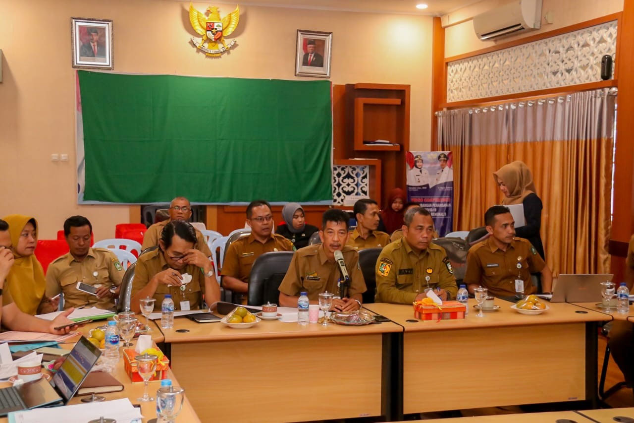 Setdakab Bengkalis menggelar rapat Forum Perangkat DaerahÂ  (FPD) tahun 2024 di Ruang Rapat Hang Jebat Kantor Bupati Bengkalis, Selasa (21/2/2023).