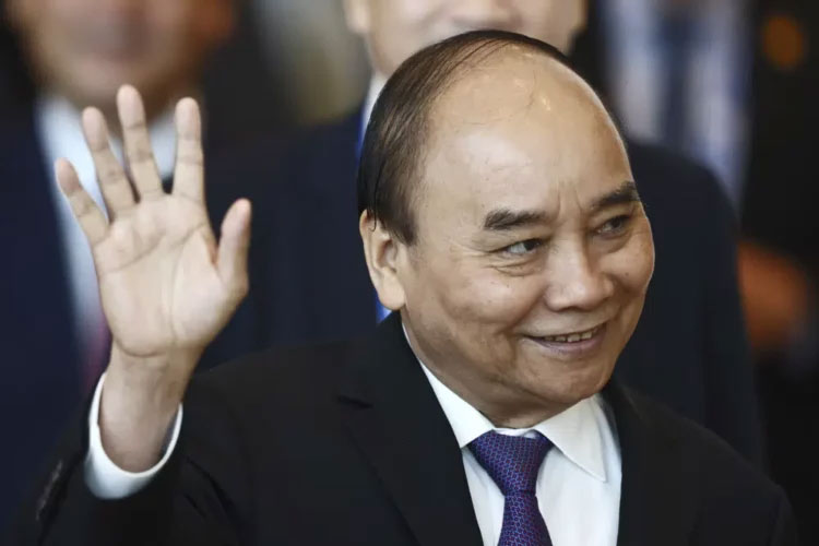 Presiden Vietnam Nguyen Xuan Phuc.