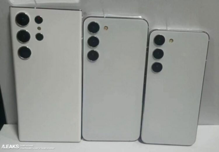 Ilustrasi: Tampilan dummy Samsung Galaxy S23 Series.