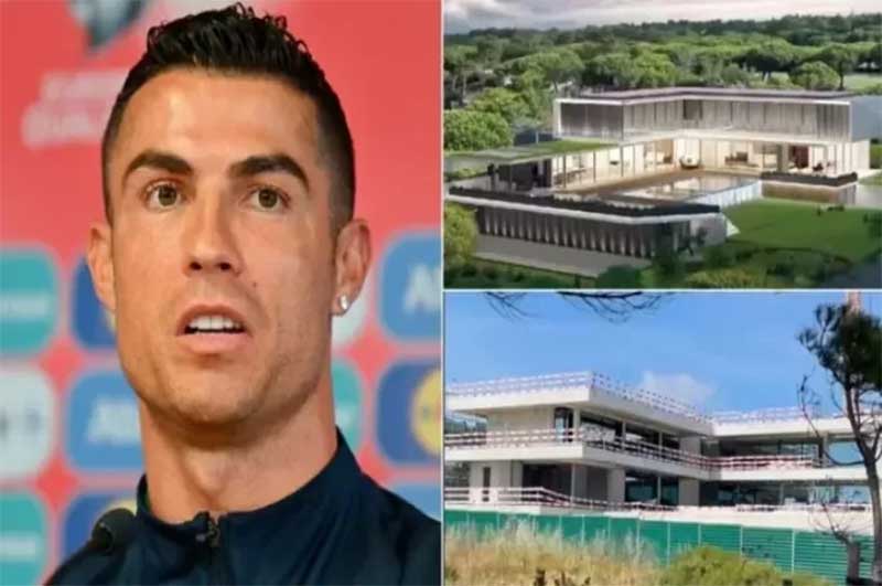 Cristiano Ronaldo membangun properti mewah di Lisbon, Portugal, yang justru mengundang kemarahan tetangganya.