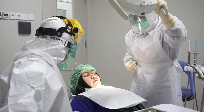 Ruang Praktik Dokter Gigi Bertekanan Negatif