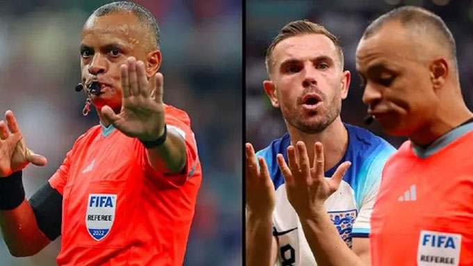 Profil wasit Wilton Pereira Sampaio di laman wikipedia telah diubah setelah memimpin laga perempat final Piala Dunia 2022, Inggris vs Prancis, Ahad (11/12/2022) dini hari WIB.