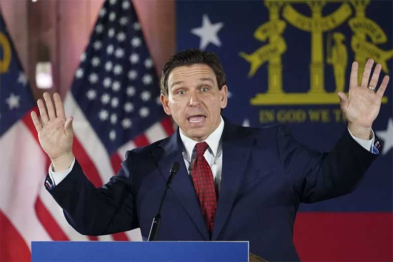 Gubernur Florida Ron DeSantis meluncurkan kampanye resminya pada Rabu (24/5) pukul 18.00 waktu setempat.