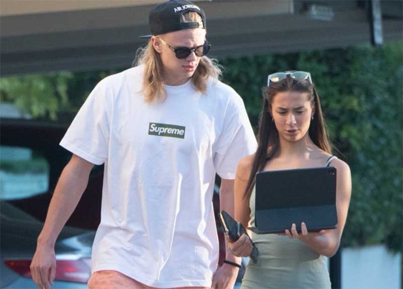Isabel Haugseng Johansen dan Erling Haaland memiliki lebih banyak waktu bersama belakangan ini.Â 
