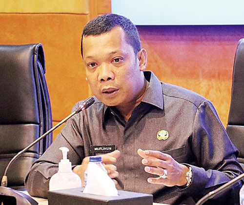 Penjabat (Pj) Wali Kota (Wako) Pekanbaru MufliÂ­hun