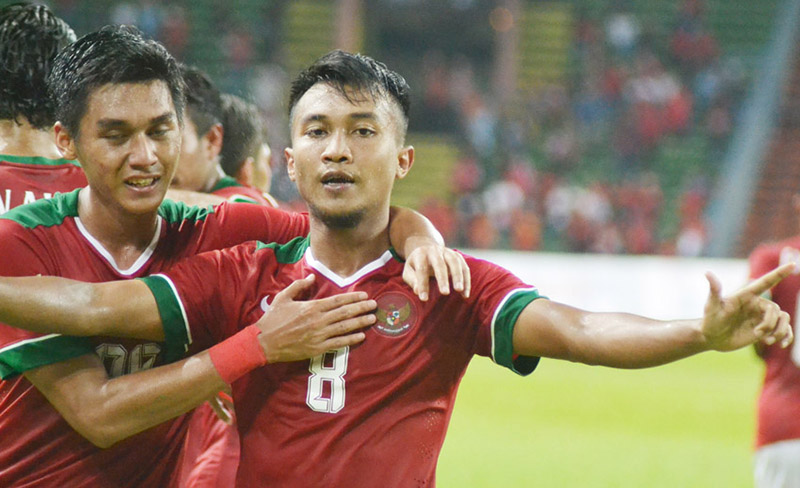 Gelandang Indonesia, Muhammad Hargianto, pernah membobol jala Taiwan di Asian Games 2018 Jakarta Palembang.