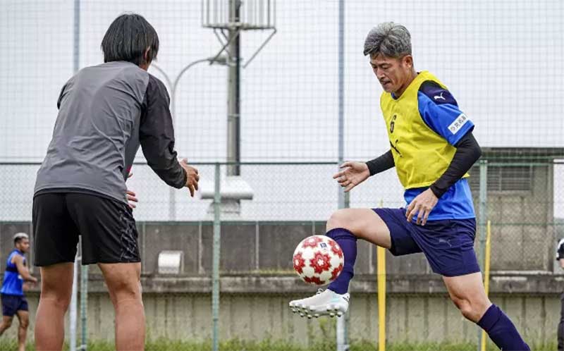 Selama lebih dari 40 tahun, Kazuyoshi Miura masih belum menemukan titik jenuh sebagai pesepakbola.