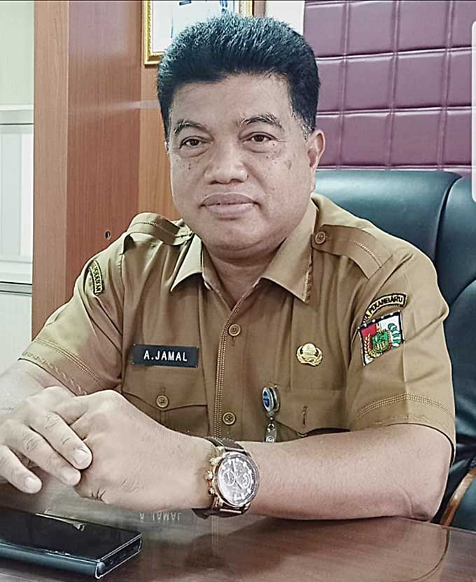 Kepala Dinas Pendidikan (Disdik) Kota Pekanbaru Dr H Abdul Jamal MPd