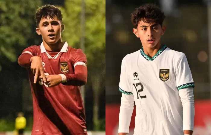 Amar Brkic dan Welber Jardim, 2 pemain diaspora yang memperkuat Timnas U-17 Indonesia.