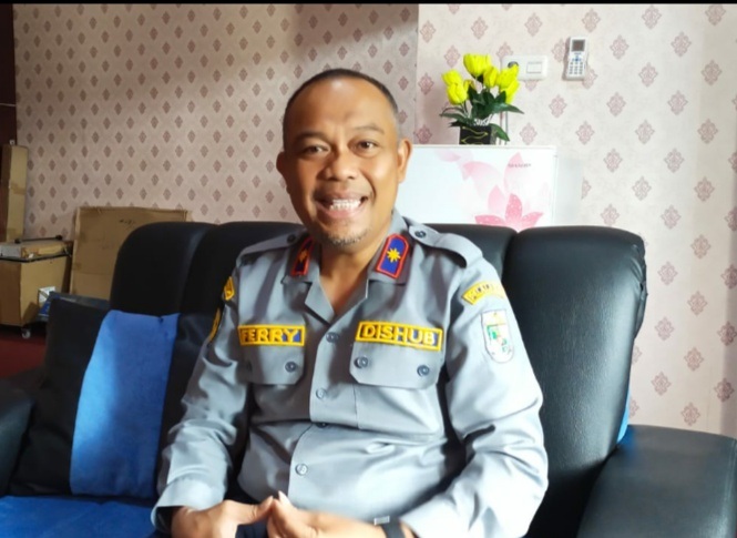 Kepala Dishub Pelalawan, Ferry Zulkarnain Fasda Bino MSi