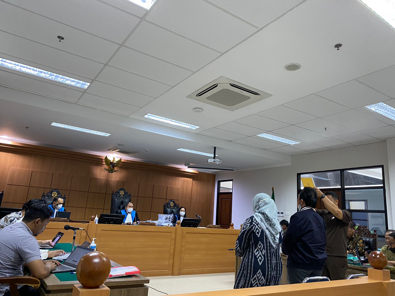 Sidang gugatan SK 287 Tahun 2022 tentang KHDPK oleh Serikat Karyawan (Sekar) Perum Perhutani kembali digelar di Pengadilan Tata Usaha Negara (PTUN) Jakarta, Senin (13/2/2023) dengan agenda mendengarkan keterangan ahli yang diajukan oleh tergugat KLHK.