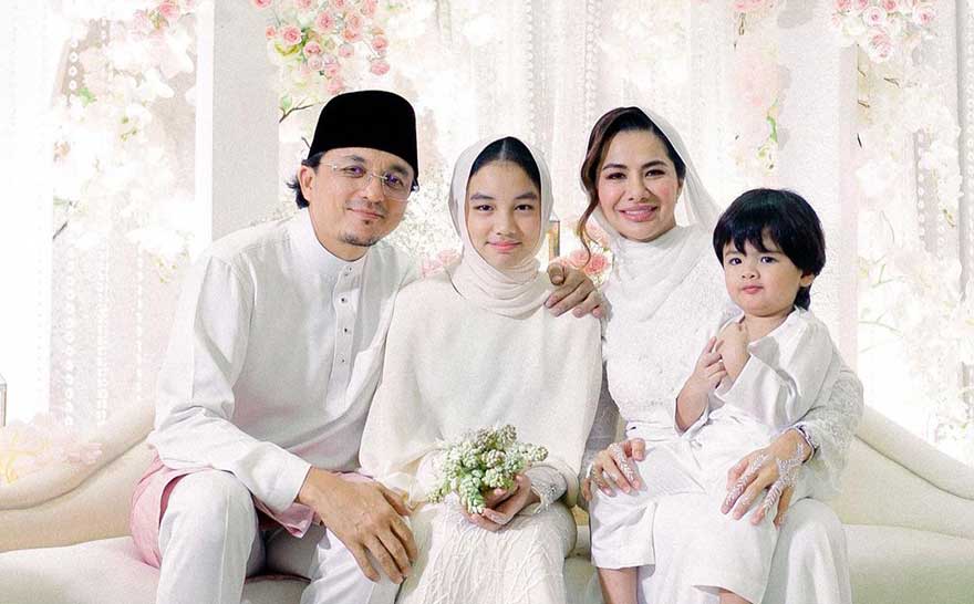 Mantan suami Laudya Cynthia Bella, Engku Emran, menikah lagi Jumat (19/3/2021) di Masjid At Taqwa, Taman Tun Dr Ismail, Kuala Lumpur, Malaysia. Engku meminang seorang perempuan bernama Noor Nabila. foto: Instagram @noornabila.