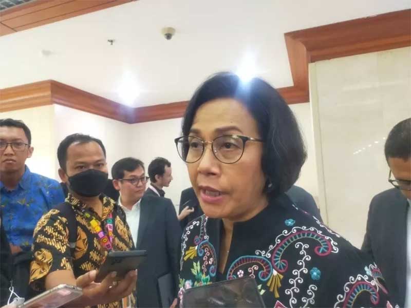 Menteri Keuangan Sri Mulyani Indrawati.