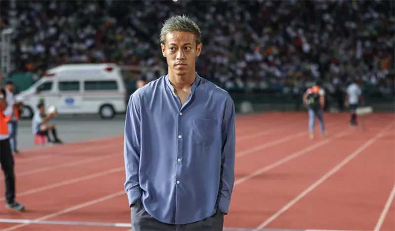 Keisuke Honda resmi mundur dari kursi pelatih Timnas Kamboja pada Kamis (11/5/2023).