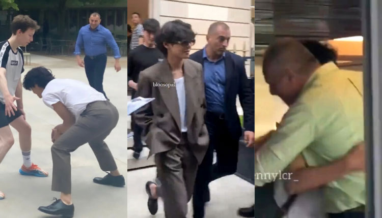 Sebagai seorang superstar K-Pop, keberaraan V BTS tak lepas dari sosok pengawal atau bodyguard.