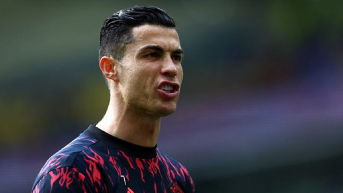 Striker Manchester United, Cristiano Ronaldo dikabarkan bakal gabung Atletico Madrid.