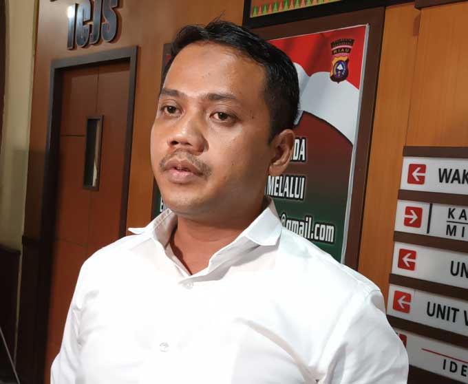 Kasat Reskrim Polresta Pekanbaru Kompol Andrie Setiawan