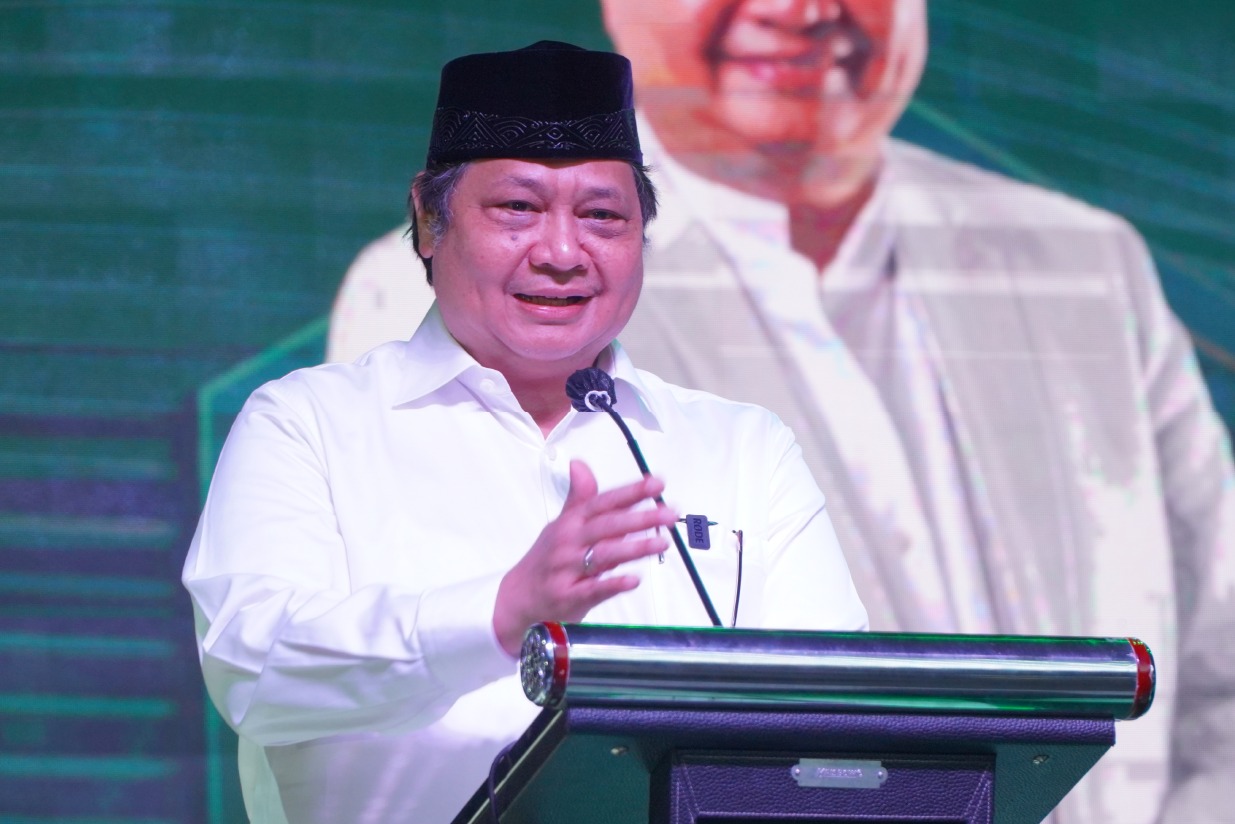 Menko Perekonomian Airlangga Hartarto.