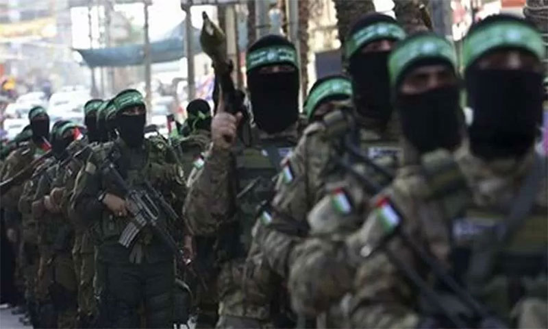 Para pejuang Hamas.