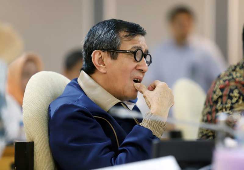Menteri Hukum dan HAM Yasonna H Laoly (Dery Ridwansah/ JawaPos.com)